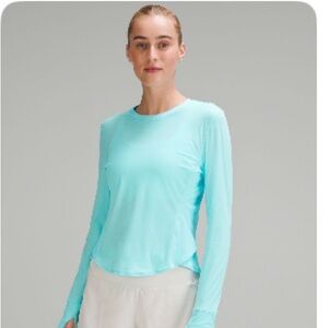 Cyan blue size 6 lululemon